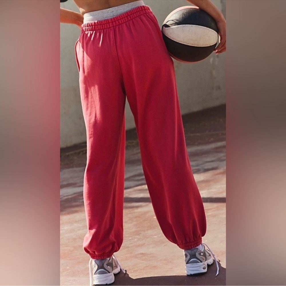 FREE PEOPLE MOVEMENT: All Star Jogger In Winterberry NWOT - Picture 3 of 4